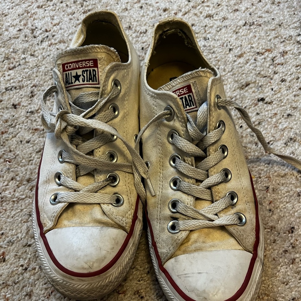 converse- i can wash before shipping if needed